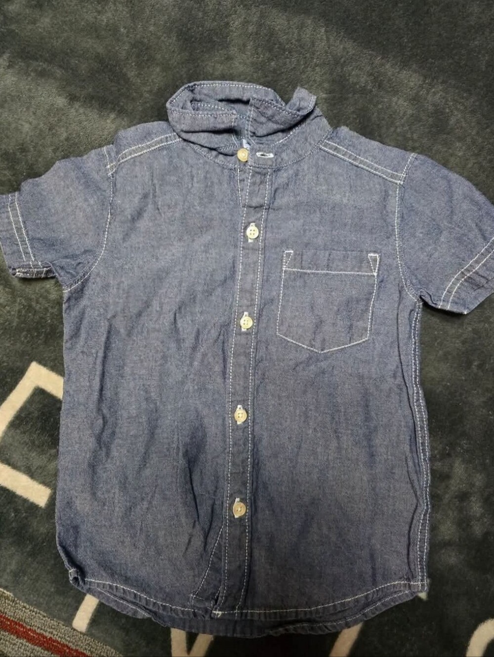 Carter's Denim Button Up Dress Shirt